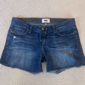 Paige Women's Blue Denim Shorts